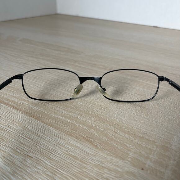 Ray-Ban Sleek RB3162 006 Black Rectangle Eyeglasses READ FRAMES ONLY 52-19 - Picture 5 of 9
